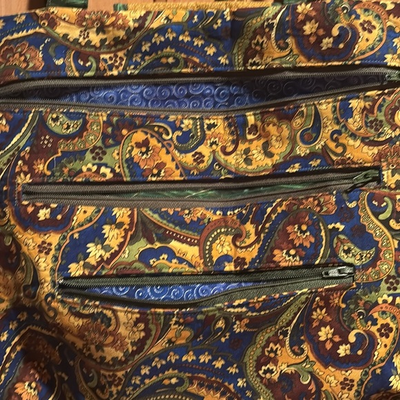 Unique Chinese paisley print book tote bag - Picture 17 of 17